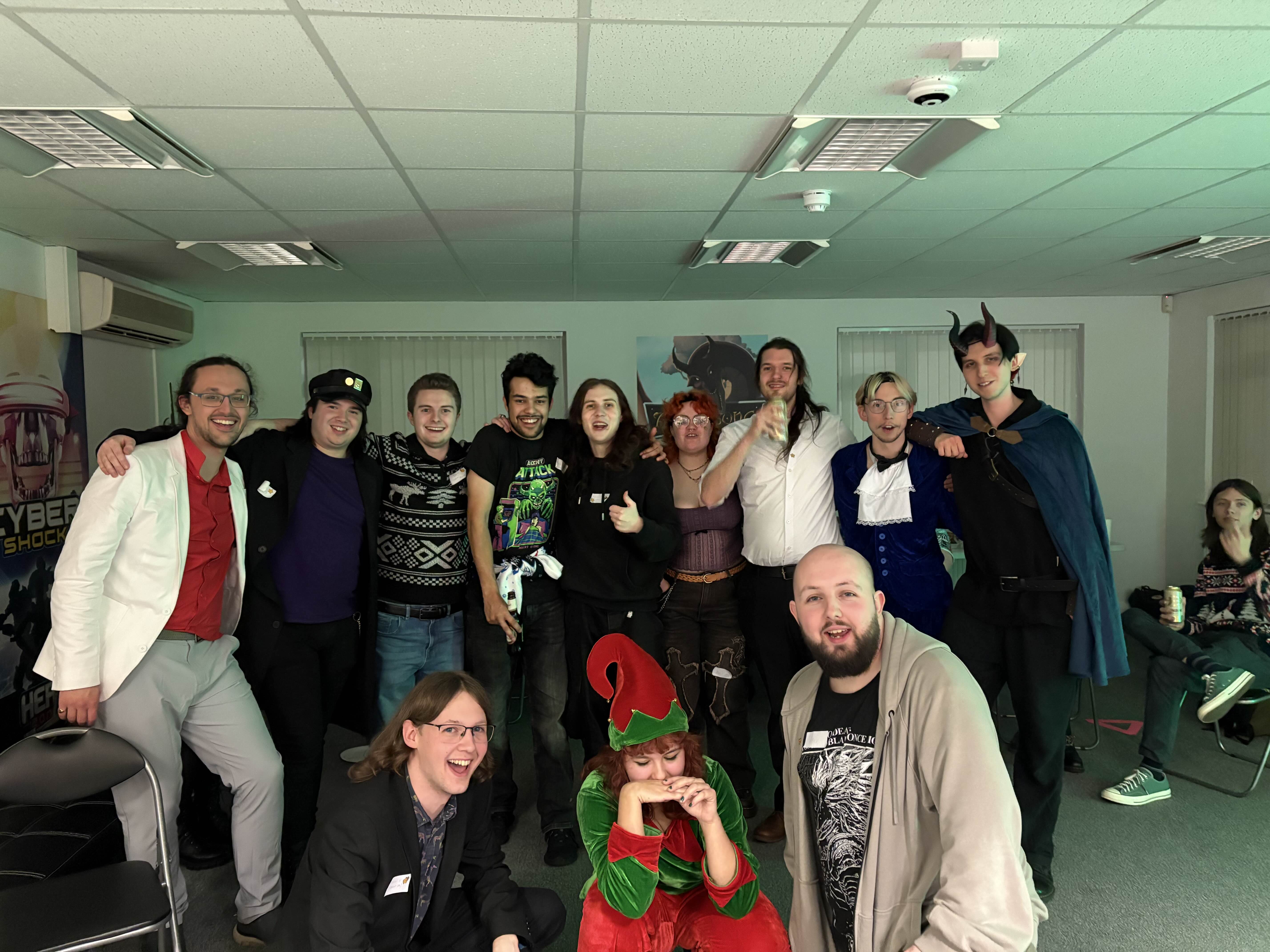 A fantastic group shot from one of our themed events! Students and staff came together in creative costumes, showcasing the fun and inclusive community atmosphere at Player Ready. Great to see everyone's creativity and enthusiasm!